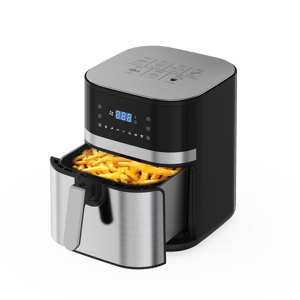 DIGITAL AIR FRYER 8L WITH RVS HOUSING Featured Image